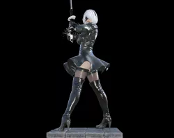 NieR Automata 2B YoRHa standing