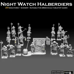 Night Watch Halberdiers