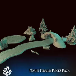 North Terrain Pieces Pack