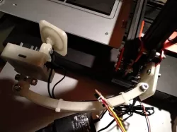 Octopi support arm with leds lights and Pi camera module for CR10 s Pro