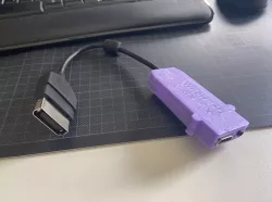 OGXBOX Wii2HDMI Case for cable