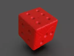Oogie Boogie Skull Dice