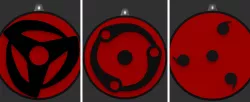Pack 3 Sharingan pendant