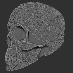 Paisley Skull