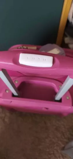Paola Dominguin suitcase handle button replacement