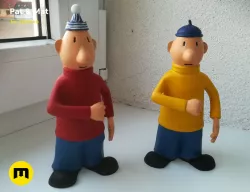 Pat and Man figures