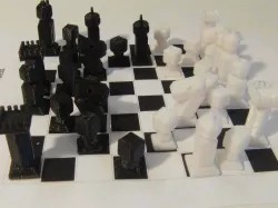 Phelps3D Low Poly Chess Set