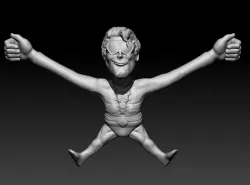 Plastic Man mask holder