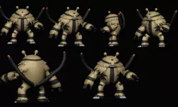 Pokemon - Electivire(with cuts and as a whole)