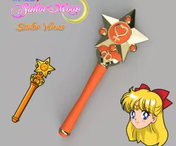 Pretty Guardian (Sailor Venus) Transformation Wand