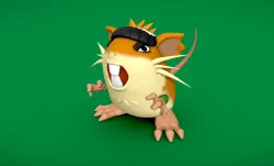 Raticate Gai - 3D Print