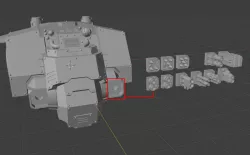 Redemptor torso weaponry replacements