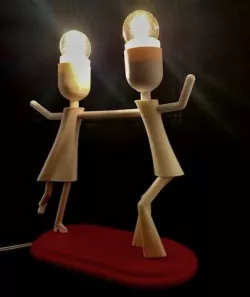 rock and roll lamp