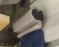 roller shutter skid