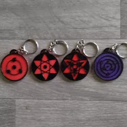 Sasuke Path Keychain