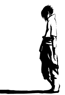 Sasuke wall decal