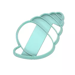 SEA SHELL COOKIE CUTTER, BEACH COOKIE CUTTER, SUMMER COOKIE CUTTER, SEA SHELL