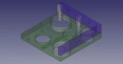 Shaft drive for my custom printer.