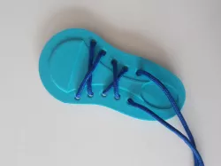 Shoe Lace Tying Card for Kids