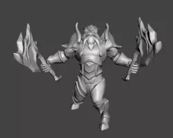 SKT T1 Olaf 3D Model