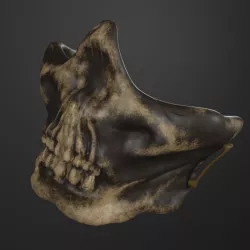 Skull Mask - 3D Motorbike Mask