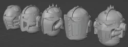 SoH MK3 Iron Helmets
