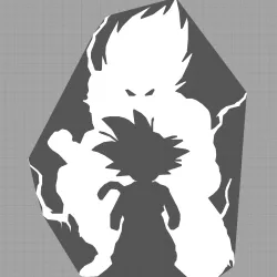 son goten - sangoten - son goku - dragon ball - manga