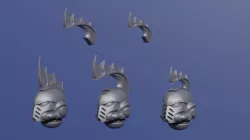 Space Sharks Heads