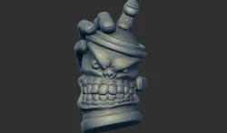Spray paint 3D print model