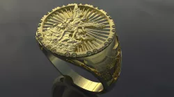 St Michael Archangel Ring