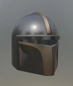 Star wars Mandalorian sniper helmet