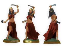 Statue of the goddess Oya Oya (orisha)