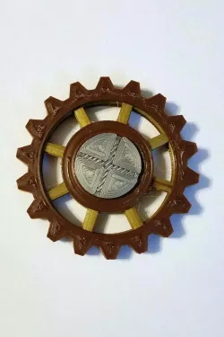 Steampunk Gear Fidget Spinner