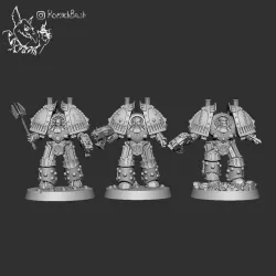 Terminators in Saturnine Armor