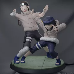 The battle of the Hyuga clan