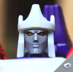Toy Galvatron (Four) Head