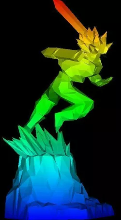 Trunks Low poly