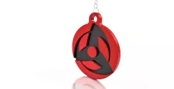 Uchiha Obito Eye Keychain