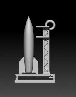 V2 Rocket From Call of Duty Vanguard