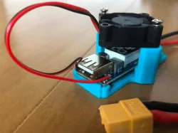 Voltage Converter (24V→5V) Enclosure for Creality Printers_Cr-10, Ender-3