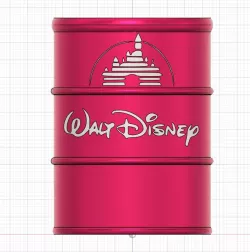 Walt Disney barrel