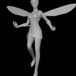 Wasp Janet Van Dyne Marvel Figure