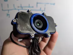 Weatherproof Webcam Housing w/ Lens Space