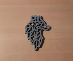 Wolf Keychain