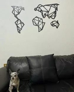 world map for wall