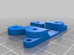 XT60 connector mount / holder (42mm)