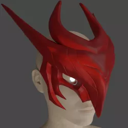 YONE face mask cosplay League of Legends LOL Cosplay printing 3D print model