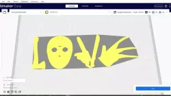 2D Silhouette/Stencil Horror Love
