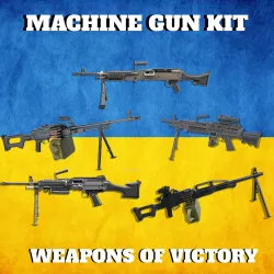 3D MODELS MASHINE GUN KIT