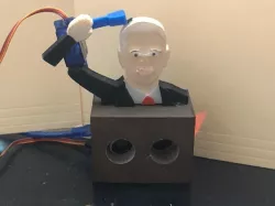 3d Printed Mechanism "Pence Over Flies"